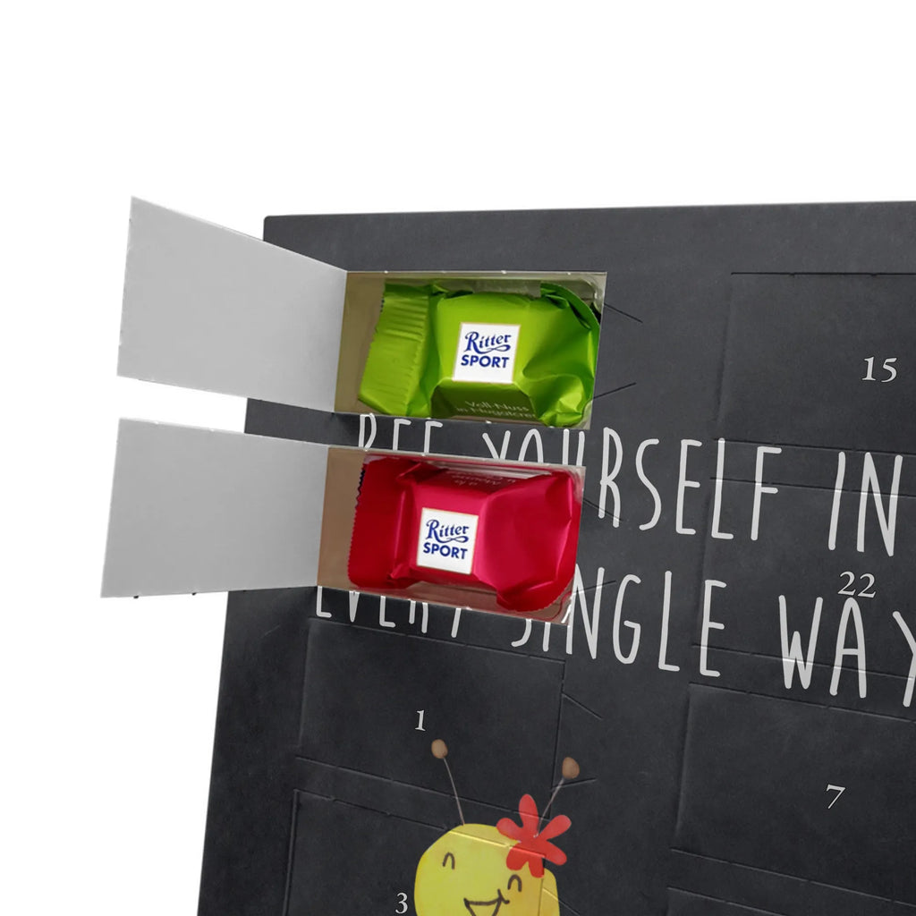 Personalisierter Schoko Foto Adventskalender Biene Blume Personalisierter Schoko Foto Adventskalender, Hummel, Biene, Wespe