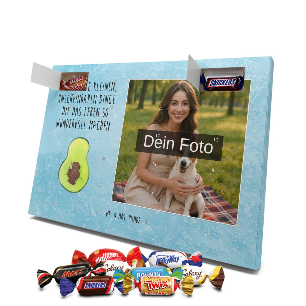 Personalisierter Schoko Foto Adventskalender Avocado Kern Personalisierter Schoko Foto Adventskalender, Gesund, Veggie, Avocado, Vegan, Avokado, Pflanze, Spruch Leben, Kern, Avocadokern