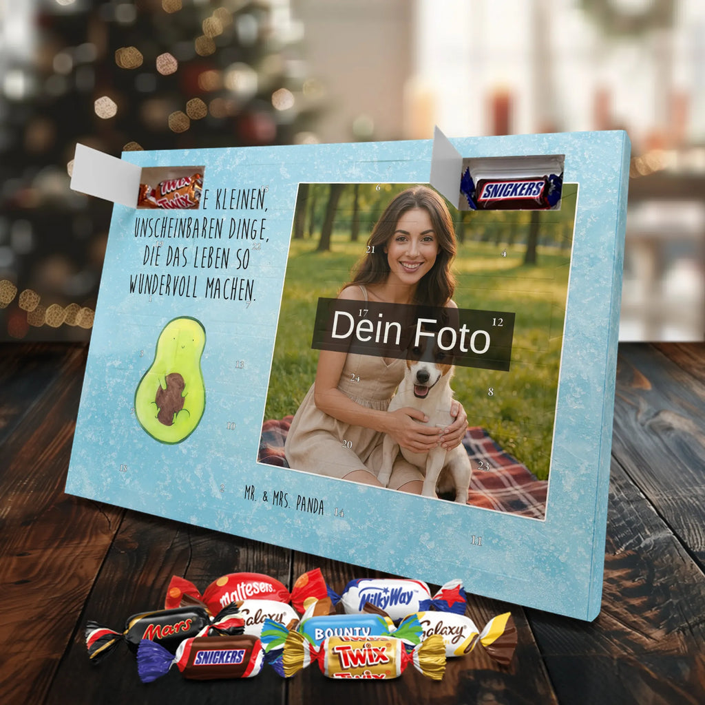 Personalisierter Schoko Foto Adventskalender Avocado Kern Personalisierter Schoko Foto Adventskalender, Gesund, Veggie, Avocado, Vegan, Avokado, Pflanze, Spruch Leben, Kern, Avocadokern