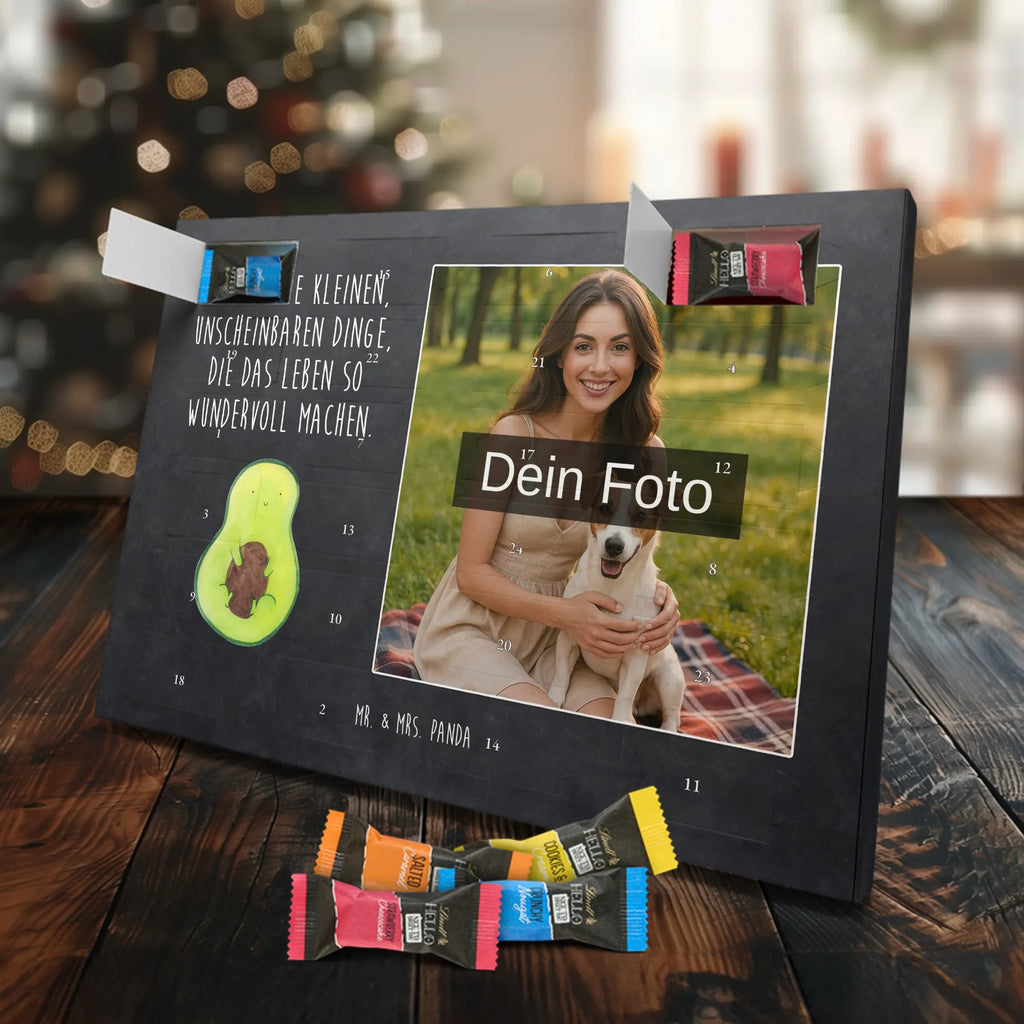 Personalisierter Schoko Foto Adventskalender Avocado Kern Personalisierter Schoko Foto Adventskalender, Gesund, Veggie, Avocado, Vegan, Avokado, Pflanze, Spruch Leben, Kern, Avocadokern