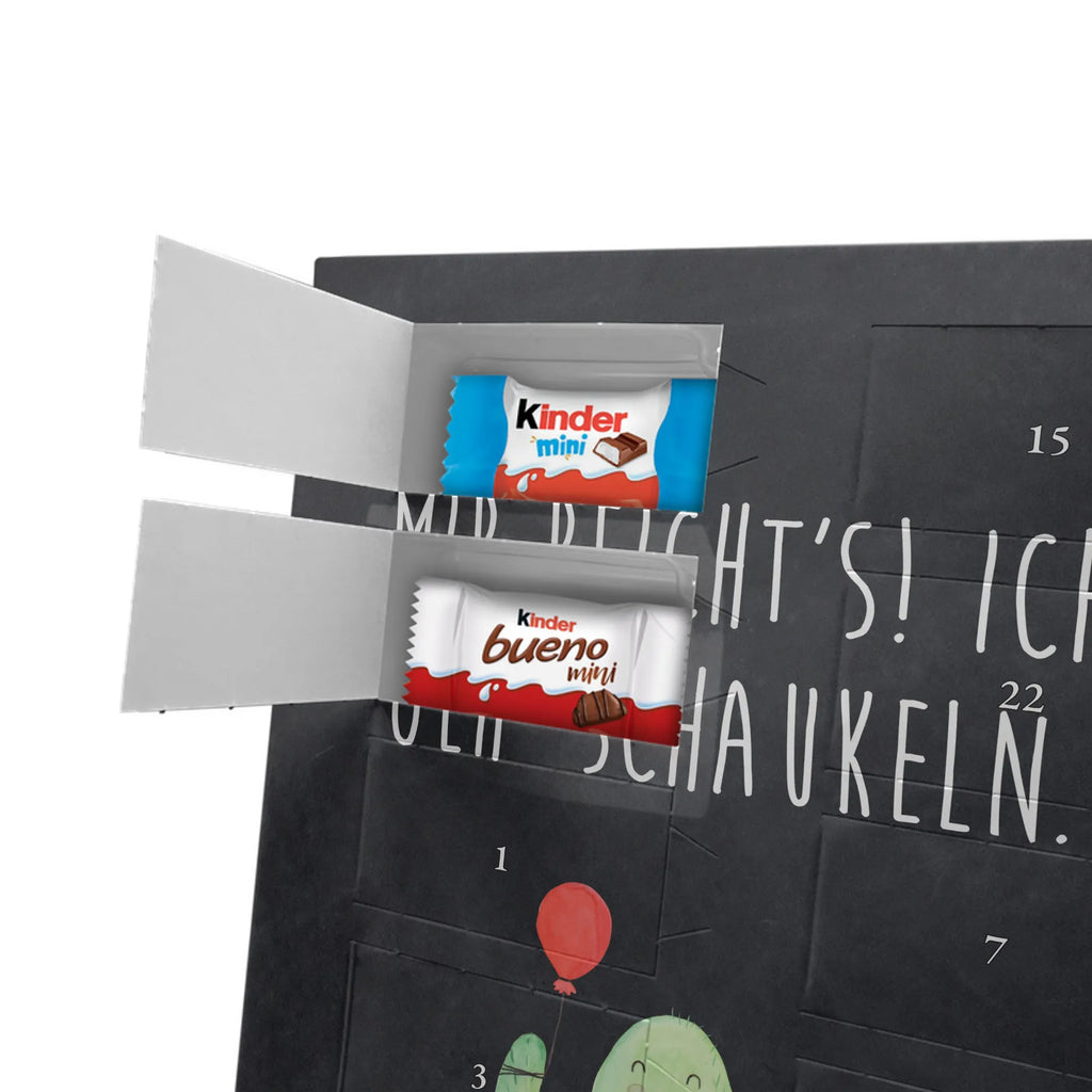  Kaktus balon Personalisierter Schoko Foto Adventskalender, Kakteen, Kaktus, Stress, Neustart, Büroalltag, Büro, Freude, Luftballon, Freund, Prüfung, Freundin, Ausbildung