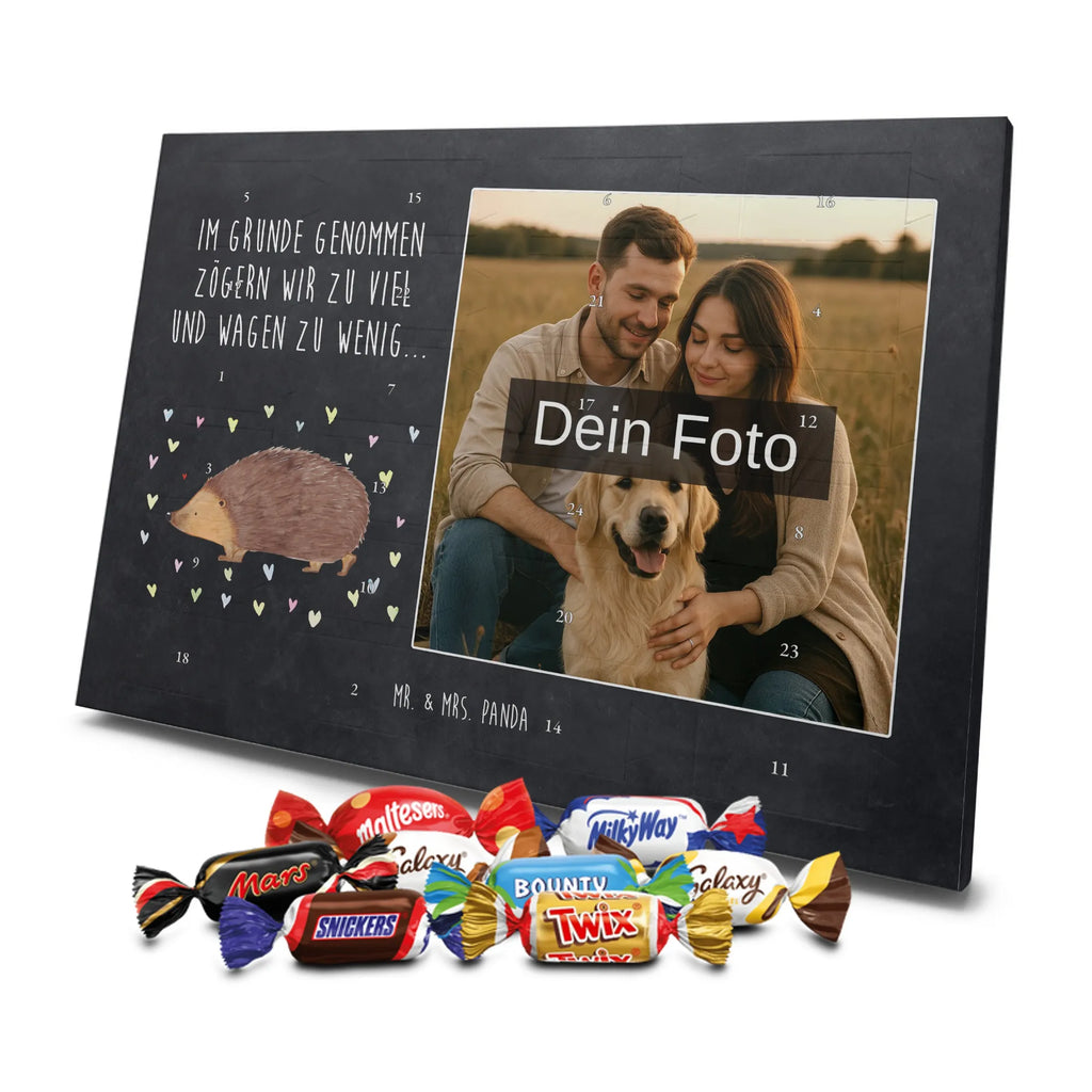 Personalisierter Schoko Foto Adventskalender Igel Herzen Personalisierter Schoko Foto Adventskalender, Gute Laune, Lustige Sprüche, Tiere, Tiermotive, Vertrauen, Leben, Liebe, Herz, Herzen, Kuss, Igel