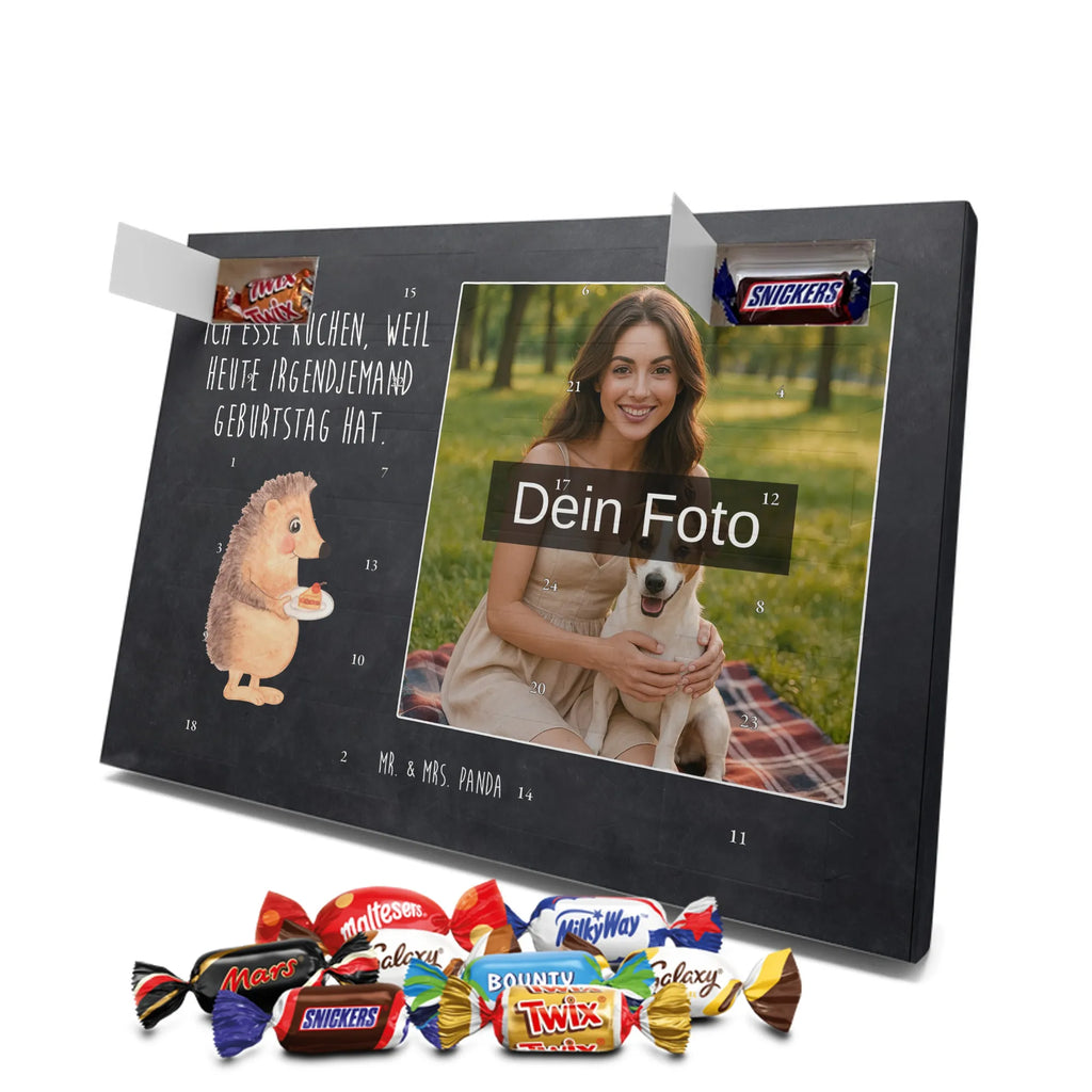 Personalisierter Schoko Foto Adventskalender Igel Kuchenstück Personalisierter Schoko Foto Adventskalender, Gute Laune, Lustige Sprüche, Tiere, Tiermotive, Torte, Backen Geschenk, Kuchen Backen, Igel, Geburtstagskuchen, Einladung Party, Essen Spruch, Kuchen
