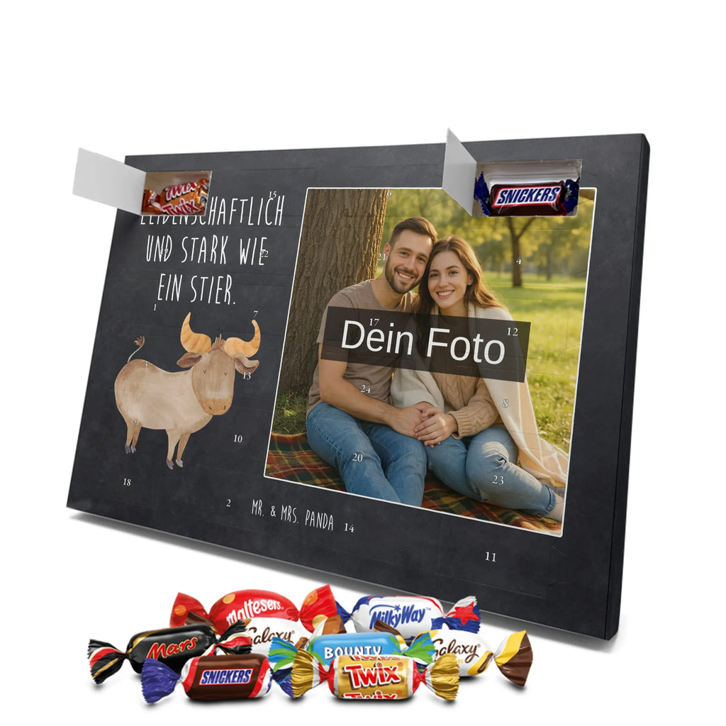  Znak zodiaku Byk Personalisierter Schoko Foto Adventskalender, Tierkreiszeichen, Sternzeichen, Horoskop, Astrologie, Aszendent, Geschenk April, Ochse, Stier, Stier Geschenk, Geburtstag Mai, Rind, Geschenk Mai, Stier Sternzeichen, Geburtstag April