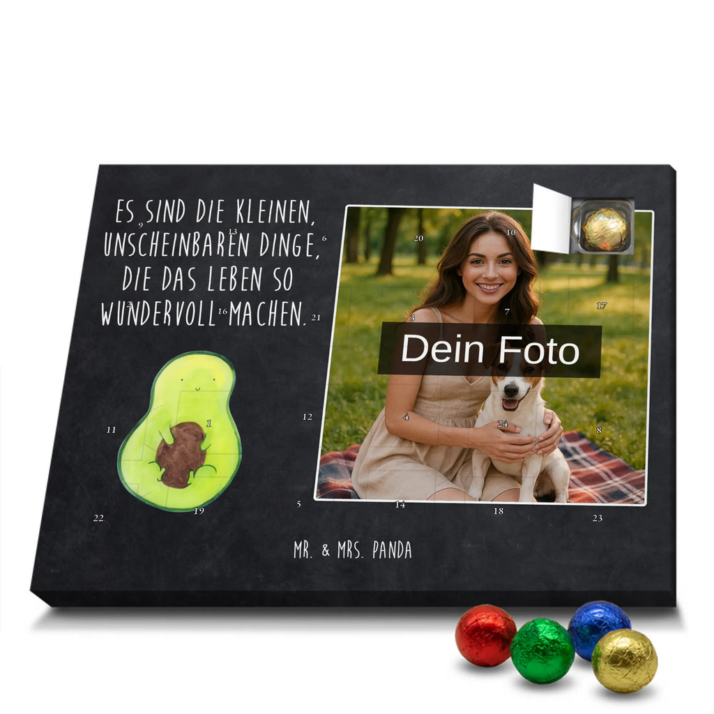 Personalisierter Schoko Foto Adventskalender Avocado Kern Personalisierter Schoko Foto Adventskalender, Gesund, Veggie, Avocado, Vegan, Avokado, Pflanze, Spruch Leben, Kern, Avocadokern