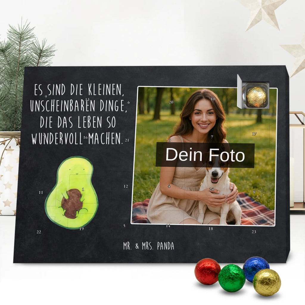Personalisierter Schoko Foto Adventskalender Avocado Kern Personalisierter Schoko Foto Adventskalender, Gesund, Veggie, Avocado, Vegan, Avokado, Pflanze, Spruch Leben, Kern, Avocadokern