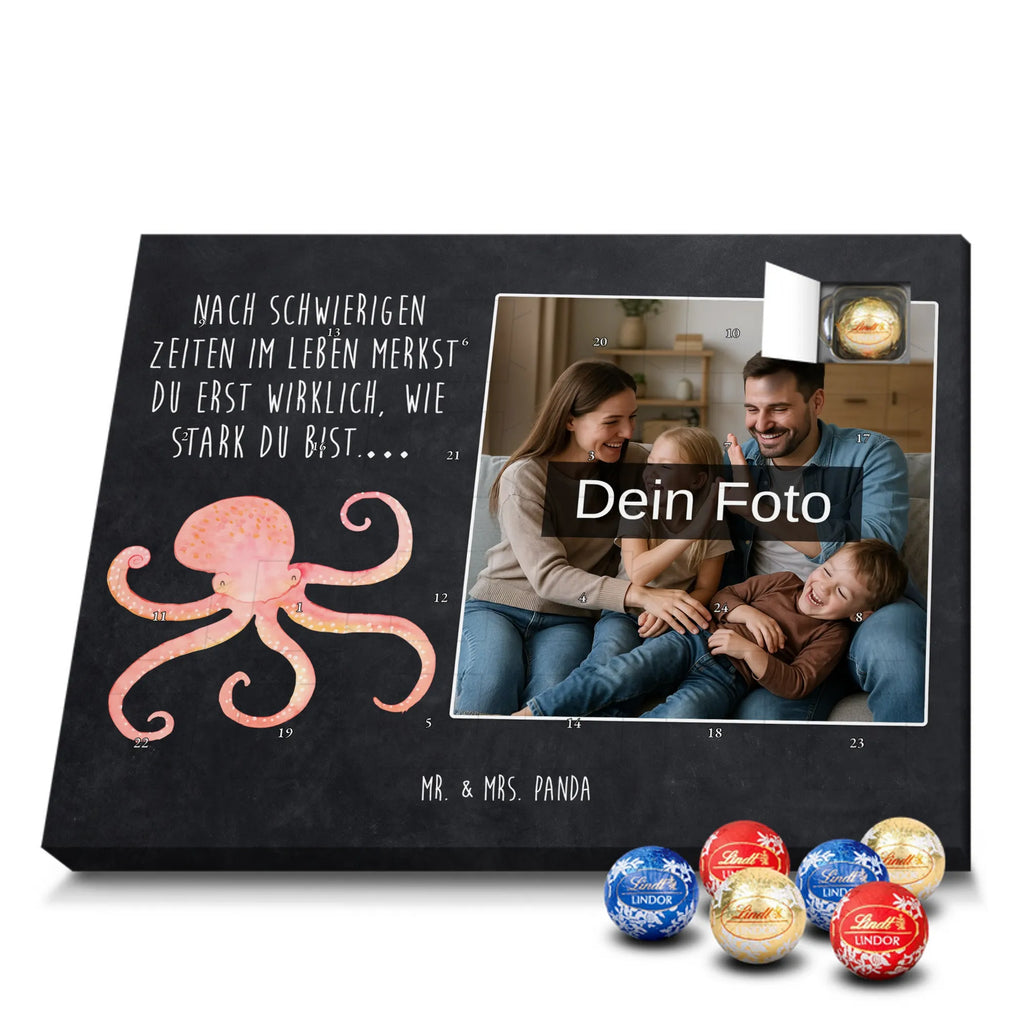 Personalisierter Schoko Foto Adventskalender Tintenfisch Personalisierter Schoko Foto Adventskalender, Gute Laune, Lustige Sprüche, Tiere, Tiermotive, Meer, Meerestier, Arme, Krake, Ozean, Wasser, Tintenfisch