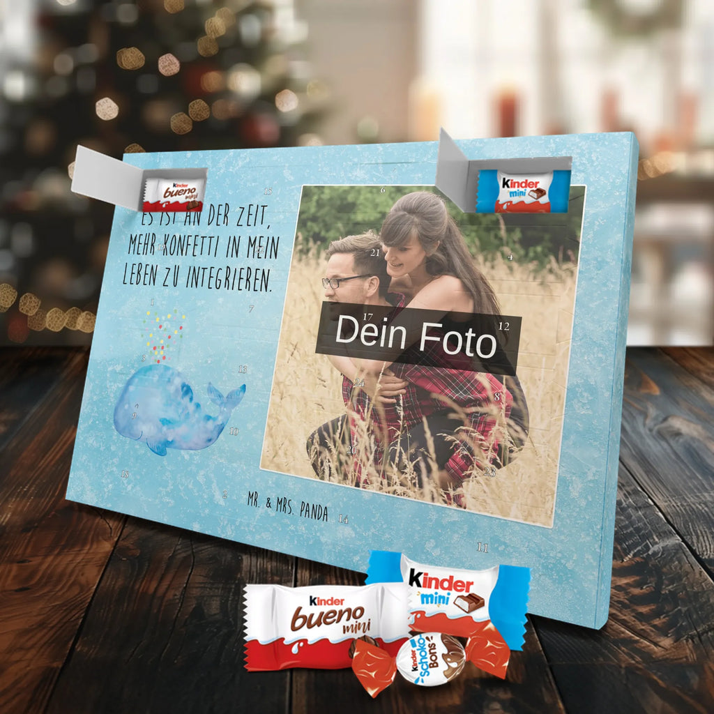 Personalisierter Schoko Foto Adventskalender Wal Konfetti Personalisierter Schoko Foto Adventskalender, Meerestiere, Urlaub, Meer, Diät, Lebensabschnitt, Abnehmen, Konfetti, Geburtstag, Wal, Neuanfang, Trennung, Motivation, Wale, Neustart