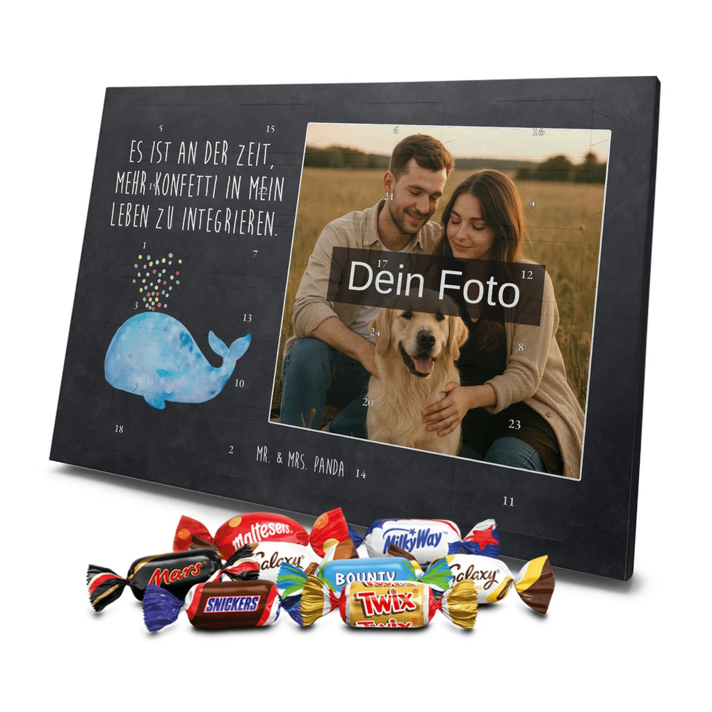 Personalisierter Schoko Foto Adventskalender Wal Konfetti Personalisierter Schoko Foto Adventskalender, Meerestiere, Urlaub, Meer, Diät, Lebensabschnitt, Abnehmen, Konfetti, Geburtstag, Wal, Neuanfang, Trennung, Motivation, Wale, Neustart