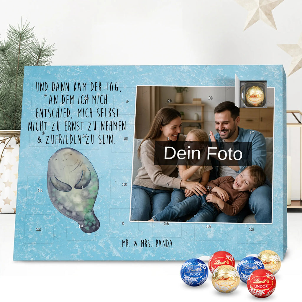 Personalisierter Schoko Foto Adventskalender Seekuh Happy Personalisierter Schoko Foto Adventskalender, Meerestiere, Urlaub, Meer, Liebeskummer, Achtsamkeit, Neustart, Seekühe, Respekt, Selbstliebe, Neuanfang, Seekuh, Freundin, Zufrieden