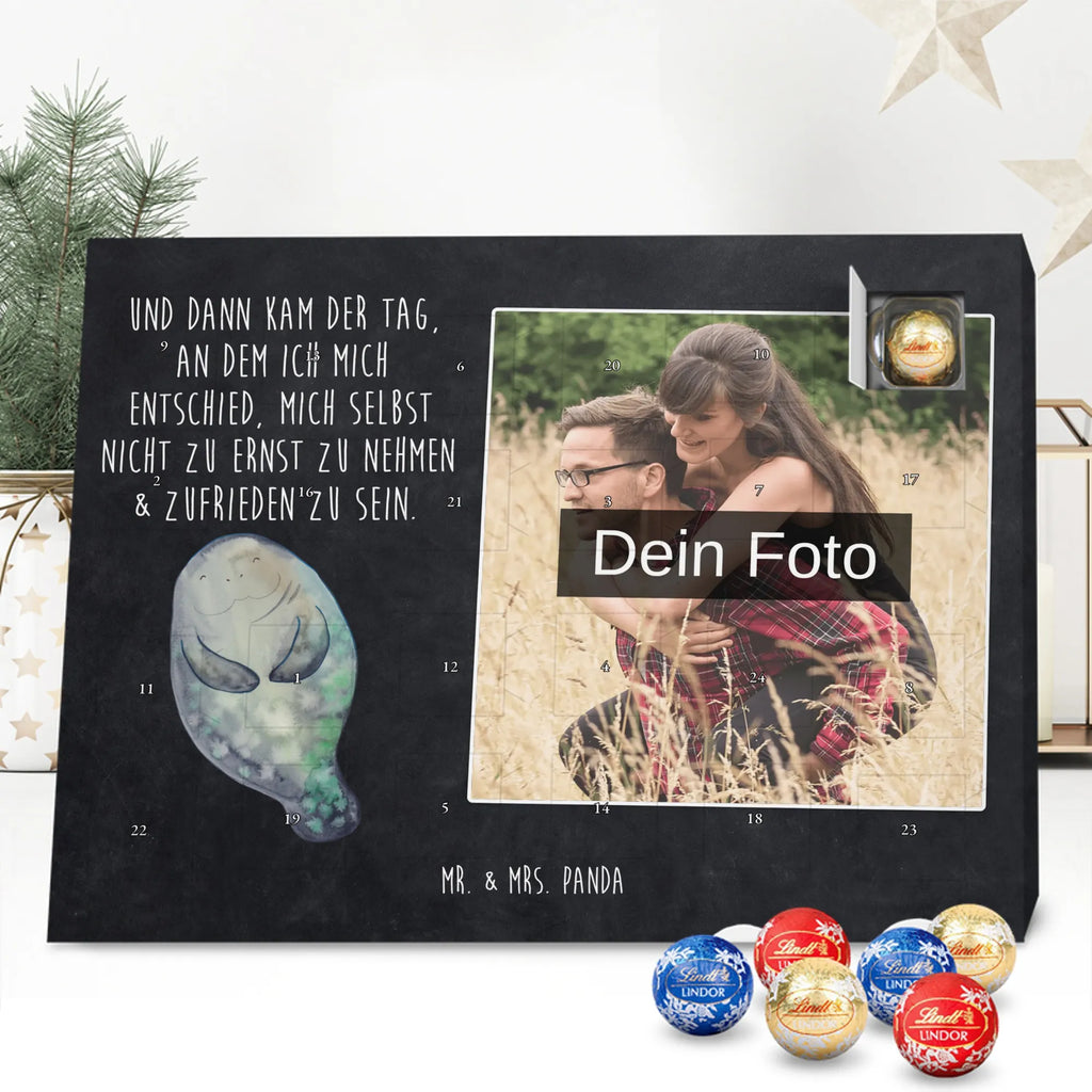Personalisierter Schoko Foto Adventskalender Seekuh Happy Personalisierter Schoko Foto Adventskalender, Meerestiere, Urlaub, Meer, Liebeskummer, Achtsamkeit, Neustart, Seekühe, Respekt, Selbstliebe, Neuanfang, Seekuh, Freundin, Zufrieden
