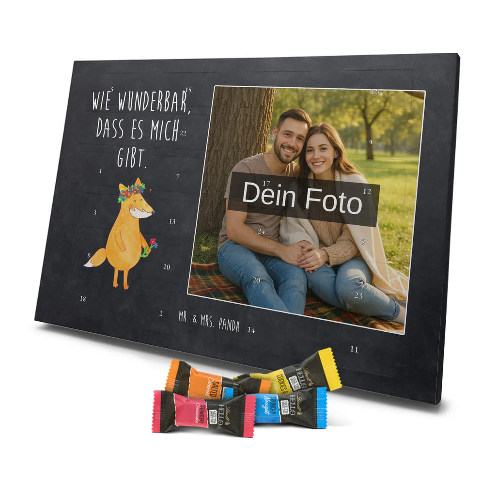  Fox Flower Personalisierter Schoko Foto Adventskalender, Fuchs, Blume, Selbstliebe, Liebesbeweis, Freundinnen, Ich, Fuchsmädchen, Motivation, Blumen, Mich, Fox, Freude, Liebe, Freundin, Blumenmädchen, Füchse