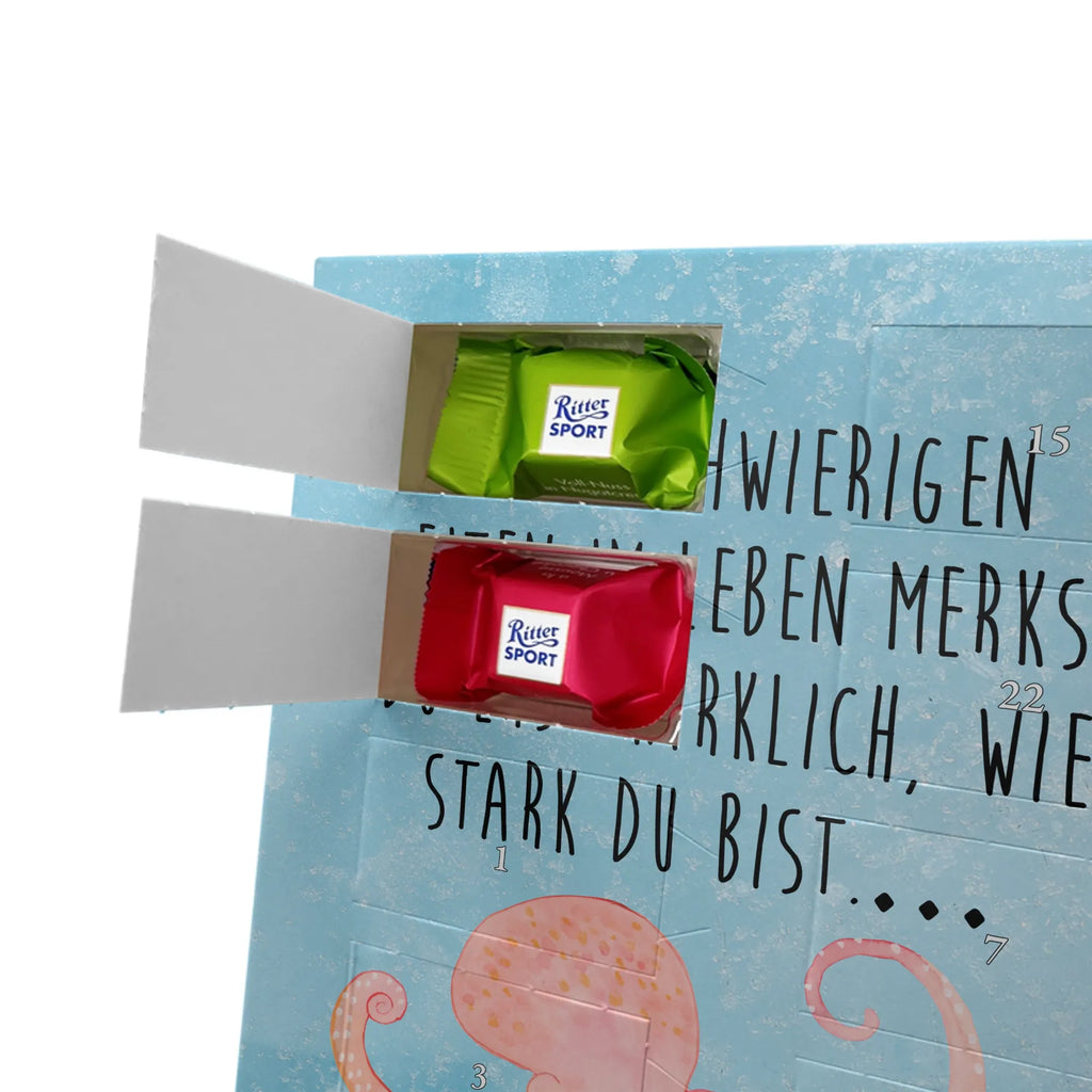 Personalisierter Schoko Foto Adventskalender Tintenfisch Personalisierter Schoko Foto Adventskalender, Gute Laune, Lustige Sprüche, Tiere, Tiermotive, Meer, Meerestier, Arme, Krake, Ozean, Wasser, Tintenfisch