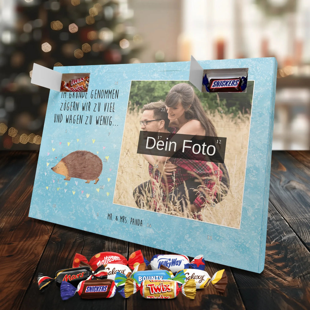 Personalisierter Schoko Foto Adventskalender Igel Herzen Personalisierter Schoko Foto Adventskalender, Gute Laune, Lustige Sprüche, Tiere, Tiermotive, Vertrauen, Leben, Liebe, Herz, Herzen, Kuss, Igel