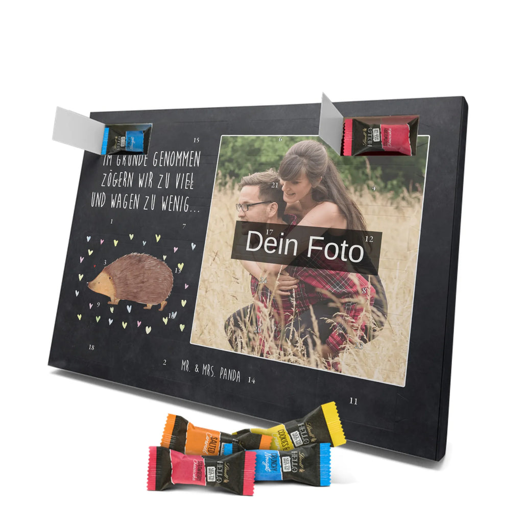 Personalisierter Schoko Foto Adventskalender Igel Herzen Personalisierter Schoko Foto Adventskalender, Gute Laune, Lustige Sprüche, Tiere, Tiermotive, Vertrauen, Leben, Liebe, Herz, Herzen, Kuss, Igel