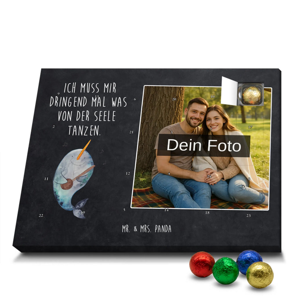 Personalisierter Schoko Foto Adventskalender Narwal Gitarre Personalisierter Schoko Foto Adventskalender, Meerestiere, Urlaub, Meer, Tanzen, Narwal, Probleme, Gitarre, Problemlösung, Gespräche, Frust, Wal