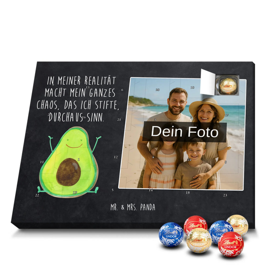  avocado Happy Personalisierter Schoko Foto Adventskalender, Gesund, Veggie, Avocado, Vegan, Chaos