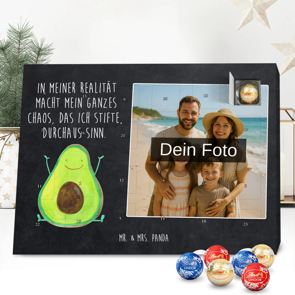  avocado Happy Personalisierter Schoko Foto Adventskalender, Gesund, Veggie, Avocado, Vegan, Chaos