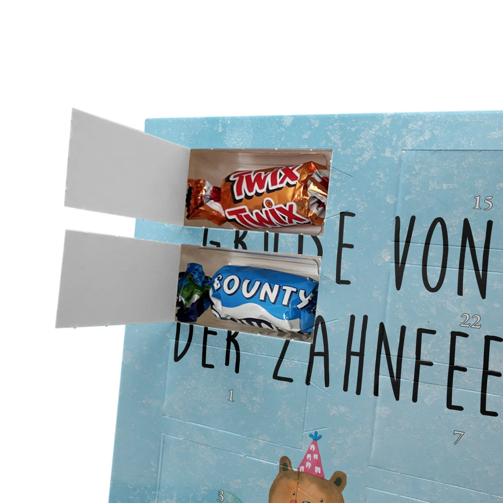  bear tooth fairy Personalisierter Schoko Foto Adventskalender, Bär, Teddybär, Teddy, Erster Zahn, Zahnfee, Milchzahn, Fee