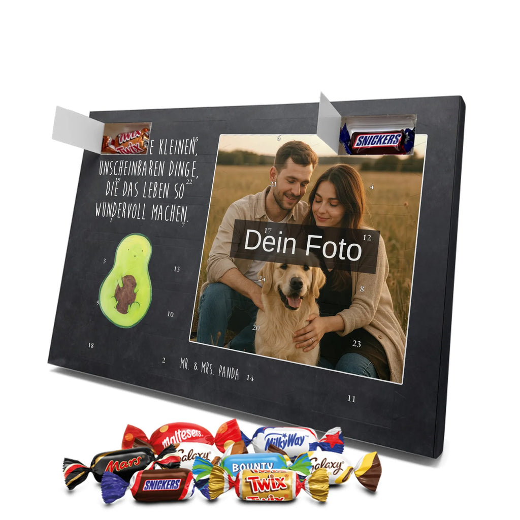 Personalisierter Schoko Foto Adventskalender Avocado Kern Personalisierter Schoko Foto Adventskalender, Gesund, Veggie, Avocado, Vegan, Avokado, Pflanze, Spruch Leben, Kern, Avocadokern
