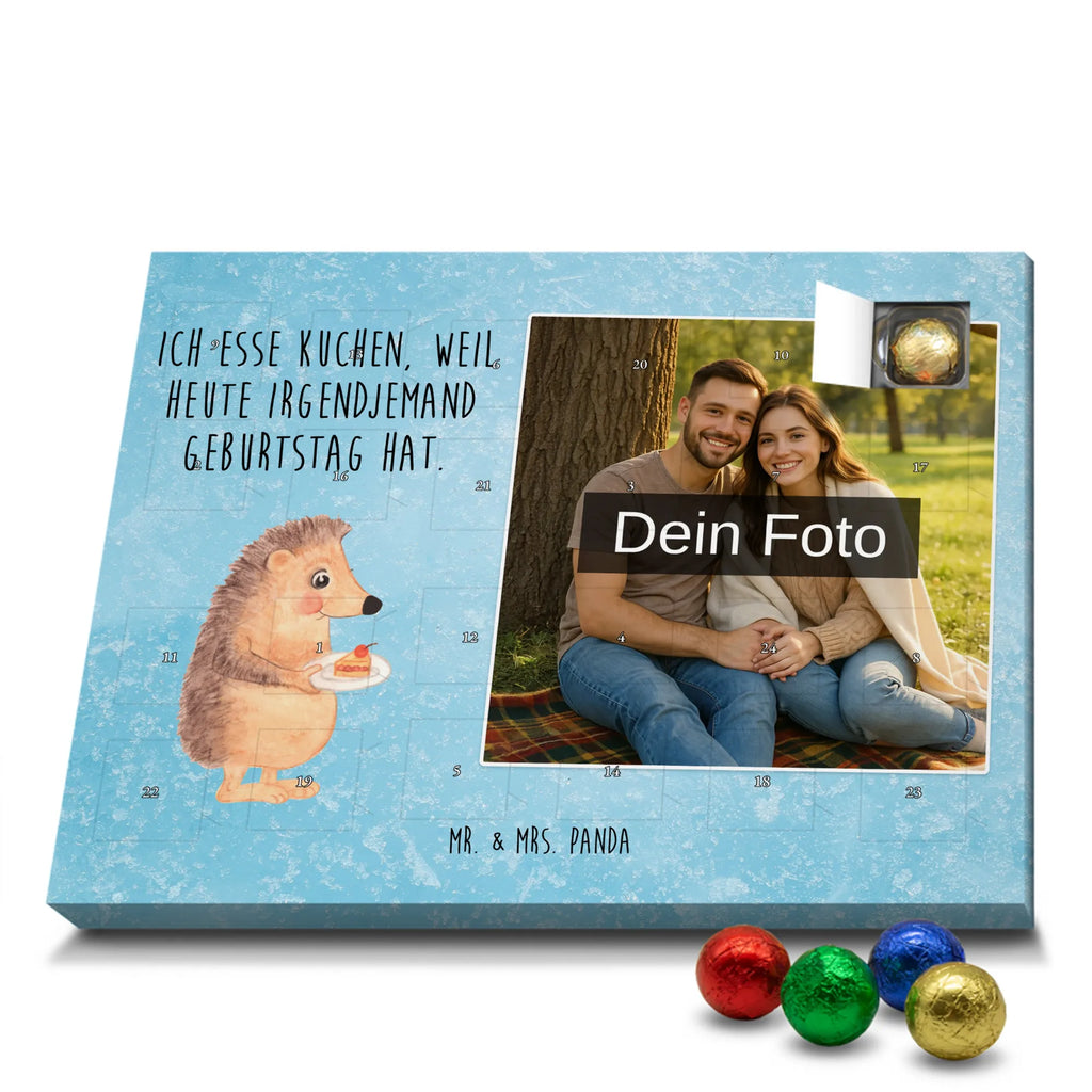 Personalisierter Schoko Foto Adventskalender Igel Kuchenstück Personalisierter Schoko Foto Adventskalender, Gute Laune, Lustige Sprüche, Tiere, Tiermotive, Torte, Backen Geschenk, Kuchen Backen, Igel, Geburtstagskuchen, Einladung Party, Essen Spruch, Kuchen