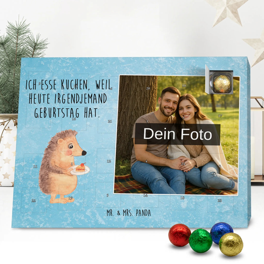 Personalisierter Schoko Foto Adventskalender Igel Kuchenstück Personalisierter Schoko Foto Adventskalender, Gute Laune, Lustige Sprüche, Tiere, Tiermotive, Torte, Backen Geschenk, Kuchen Backen, Igel, Geburtstagskuchen, Einladung Party, Essen Spruch, Kuchen
