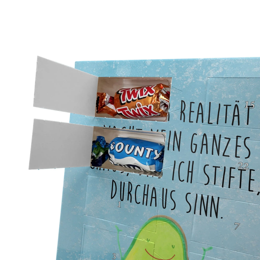  avocado Happy Personalisierter Schoko Foto Adventskalender, Gesund, Veggie, Avocado, Vegan, Chaos