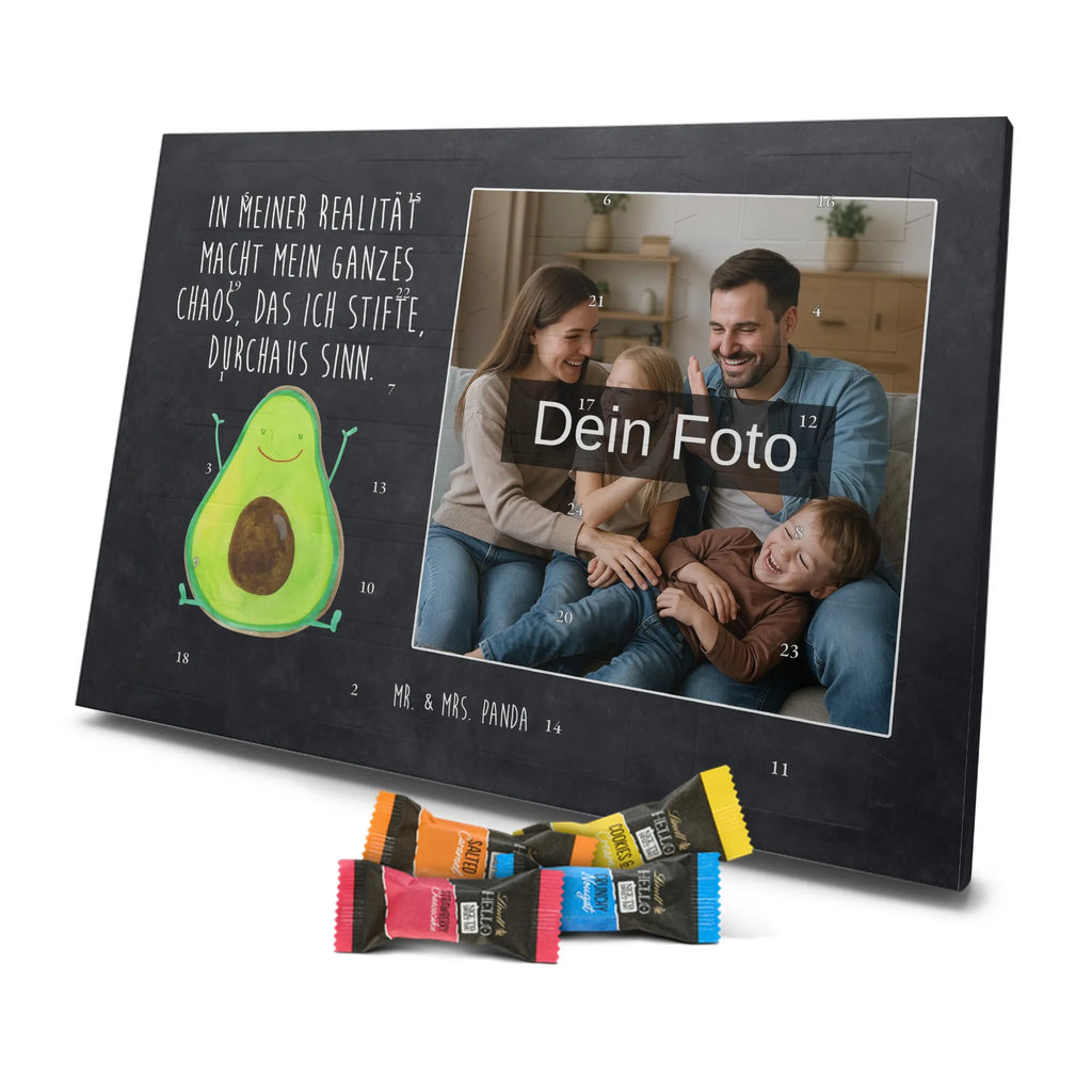  avocado Happy Personalisierter Schoko Foto Adventskalender, Gesund, Veggie, Avocado, Vegan, Chaos