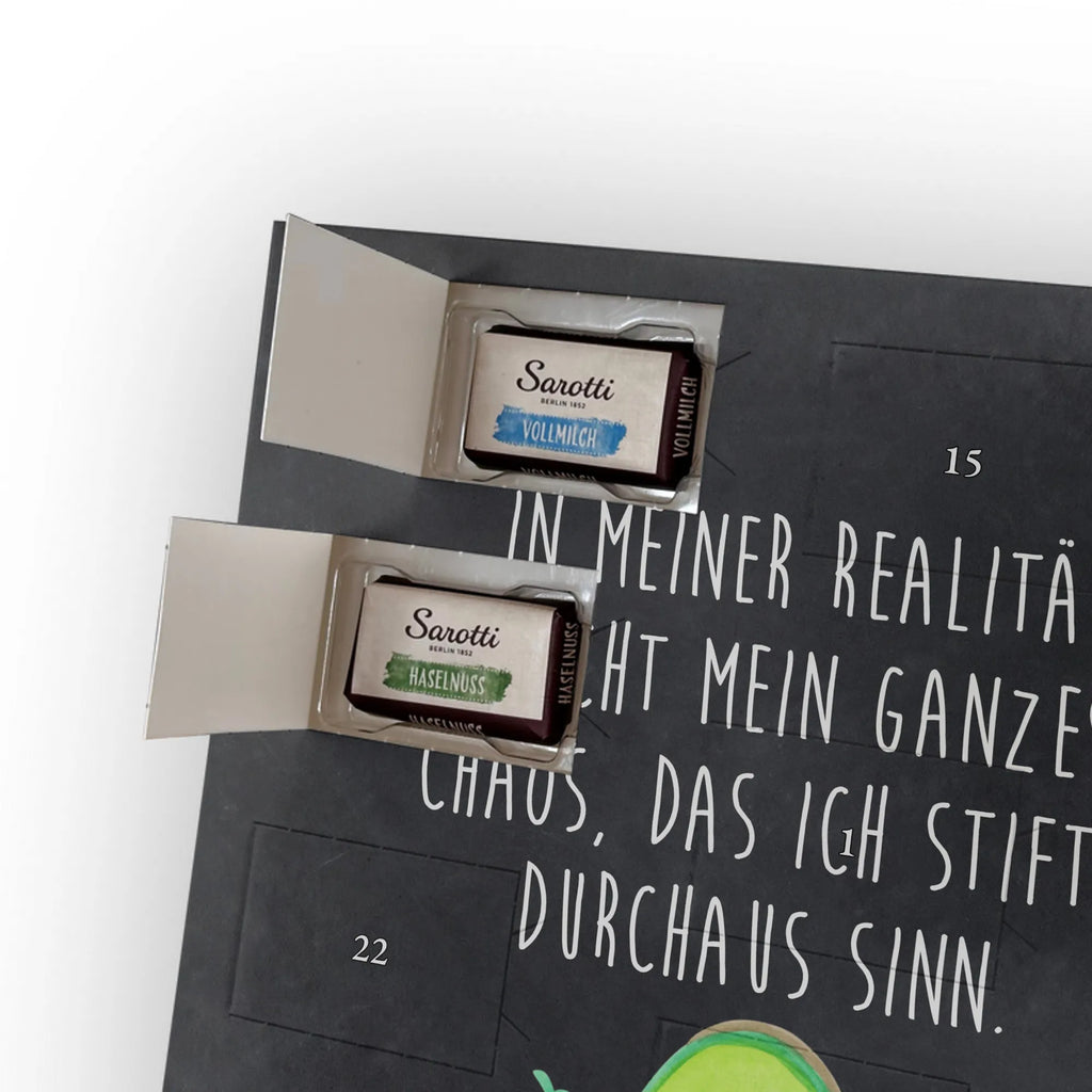  avocado Happy Personalisierter Schoko Foto Adventskalender, Gesund, Veggie, Avocado, Vegan, Chaos