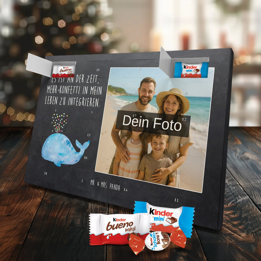 Personalisierter Schoko Foto Adventskalender Wal Konfetti Personalisierter Schoko Foto Adventskalender, Meerestiere, Urlaub, Meer, Diät, Lebensabschnitt, Abnehmen, Konfetti, Geburtstag, Wal, Neuanfang, Trennung, Motivation, Wale, Neustart