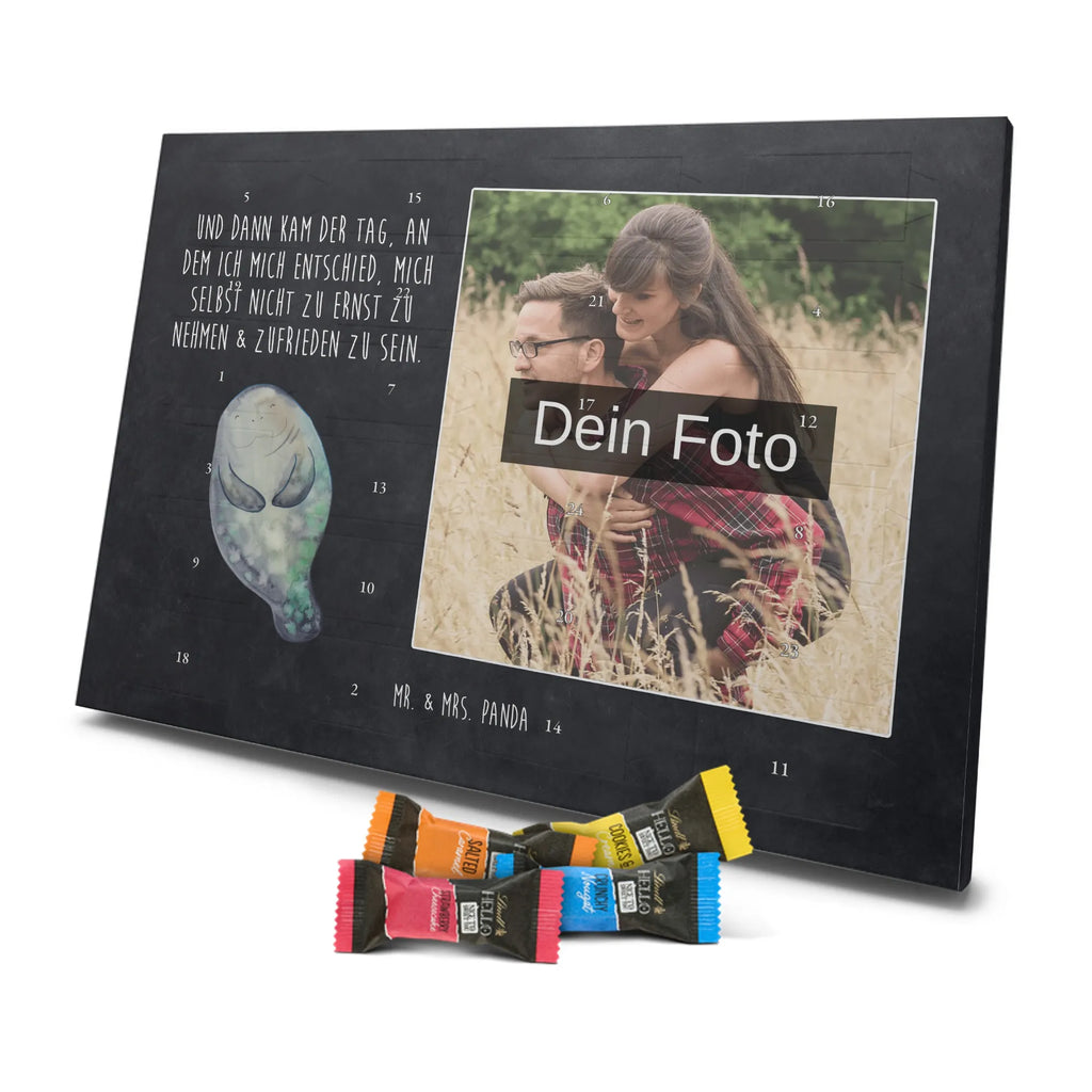 Personalisierter Schoko Foto Adventskalender Seekuh Happy Personalisierter Schoko Foto Adventskalender, Meerestiere, Urlaub, Meer, Liebeskummer, Achtsamkeit, Neustart, Seekühe, Respekt, Selbstliebe, Neuanfang, Seekuh, Freundin, Zufrieden