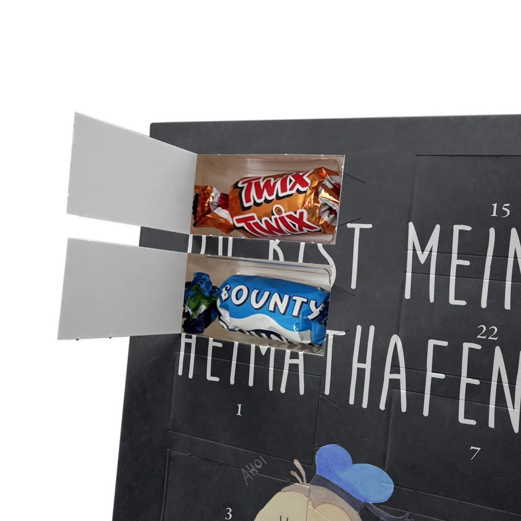 Personalisierter Schoko Foto Adventskalender Eule Matrose Personalisierter Schoko Foto Adventskalender, Eule, Ehe, Freundin, Eule Deko, Wortspiel Lustig, Seefahrer, Owl, Matrose, Hochzeitstag Geschenk, Heimathafen, Eule Spruch