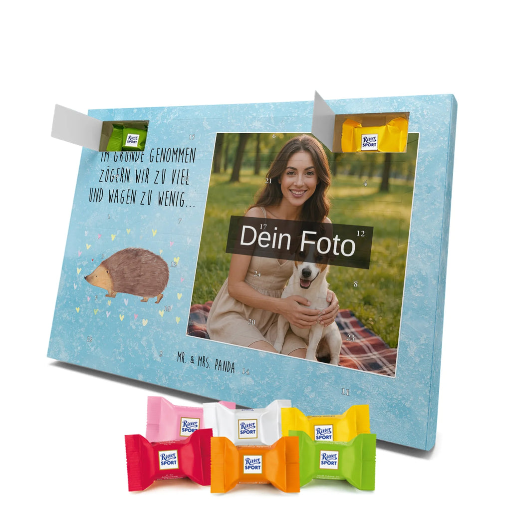 Personalisierter Schoko Foto Adventskalender Igel Herzen Personalisierter Schoko Foto Adventskalender, Gute Laune, Lustige Sprüche, Tiere, Tiermotive, Vertrauen, Leben, Liebe, Herz, Herzen, Kuss, Igel