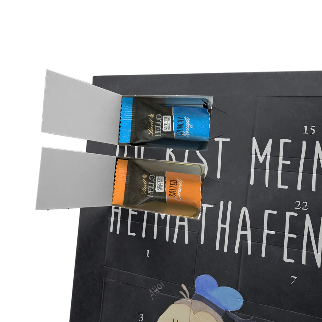 Personalisierter Schoko Foto Adventskalender Eule Matrose Personalisierter Schoko Foto Adventskalender, Eule, Ehe, Freundin, Eule Deko, Wortspiel Lustig, Seefahrer, Owl, Matrose, Hochzeitstag Geschenk, Heimathafen, Eule Spruch