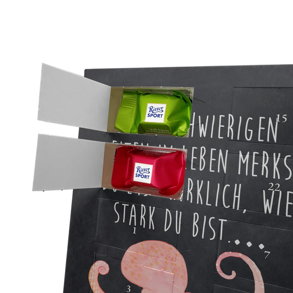 Personalisierter Schoko Foto Adventskalender Tintenfisch Personalisierter Schoko Foto Adventskalender, Gute Laune, Lustige Sprüche, Tiere, Tiermotive, Meer, Meerestier, Arme, Krake, Ozean, Wasser, Tintenfisch