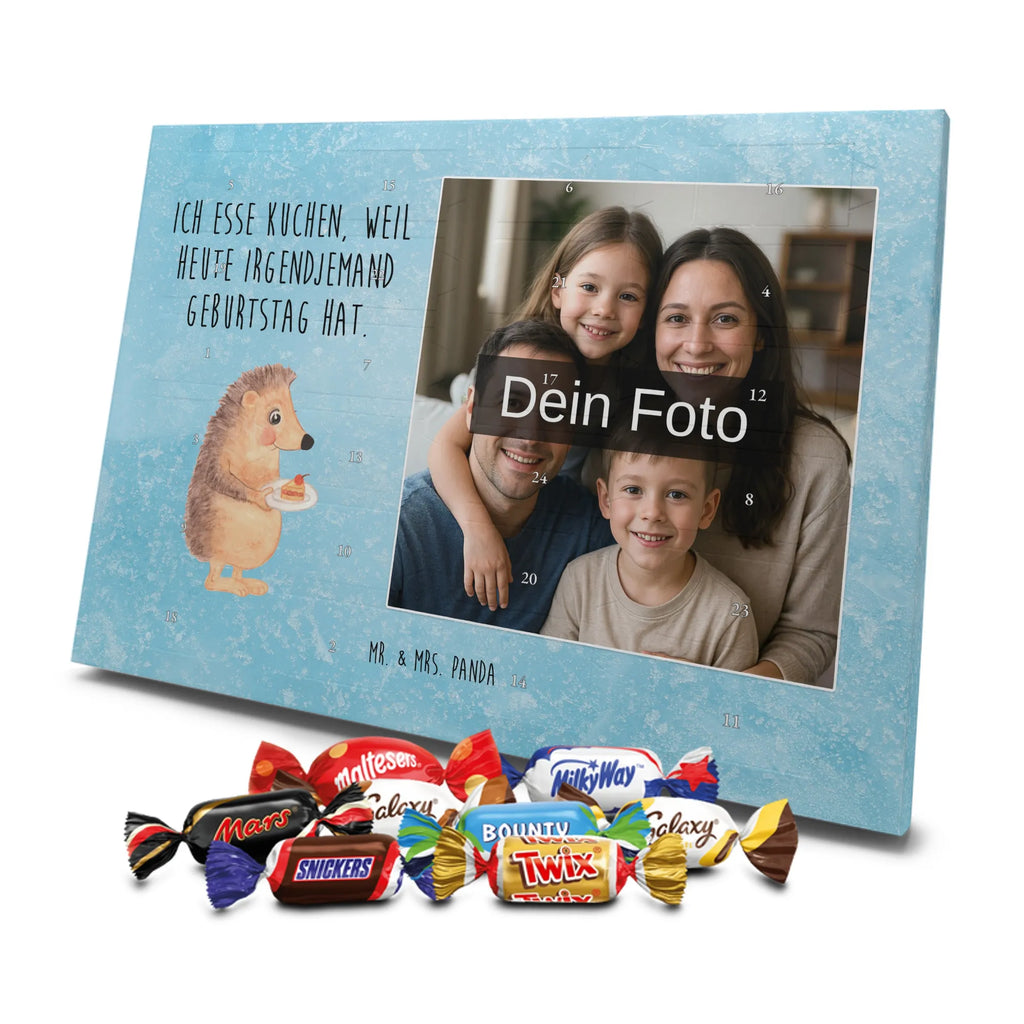 Personalisierter Schoko Foto Adventskalender Igel Kuchenstück Personalisierter Schoko Foto Adventskalender, Gute Laune, Lustige Sprüche, Tiere, Tiermotive, Torte, Backen Geschenk, Kuchen Backen, Igel, Geburtstagskuchen, Einladung Party, Essen Spruch, Kuchen