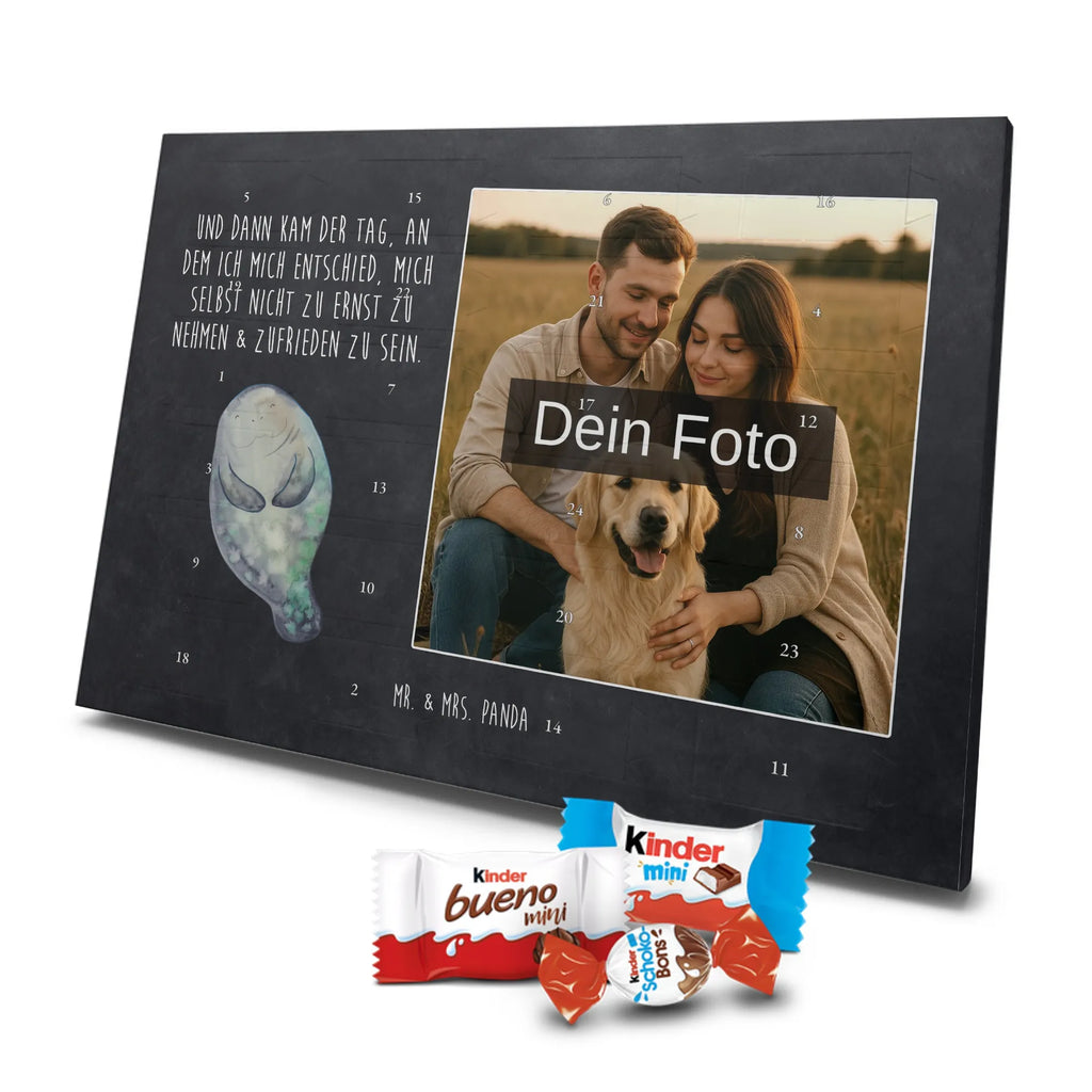 Personalisierter Schoko Foto Adventskalender Seekuh Happy Personalisierter Schoko Foto Adventskalender, Meerestiere, Urlaub, Meer, Liebeskummer, Achtsamkeit, Neustart, Seekühe, Respekt, Selbstliebe, Neuanfang, Seekuh, Freundin, Zufrieden