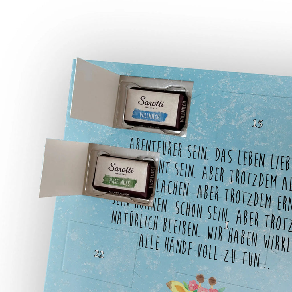  żyrafa Wieniec kwiatów Personalisierter Schoko Foto Adventskalender, Afrika, Wildtiere, Giraffe, Blumenkranz, Abenteurer, Selbstliebe, Freundin