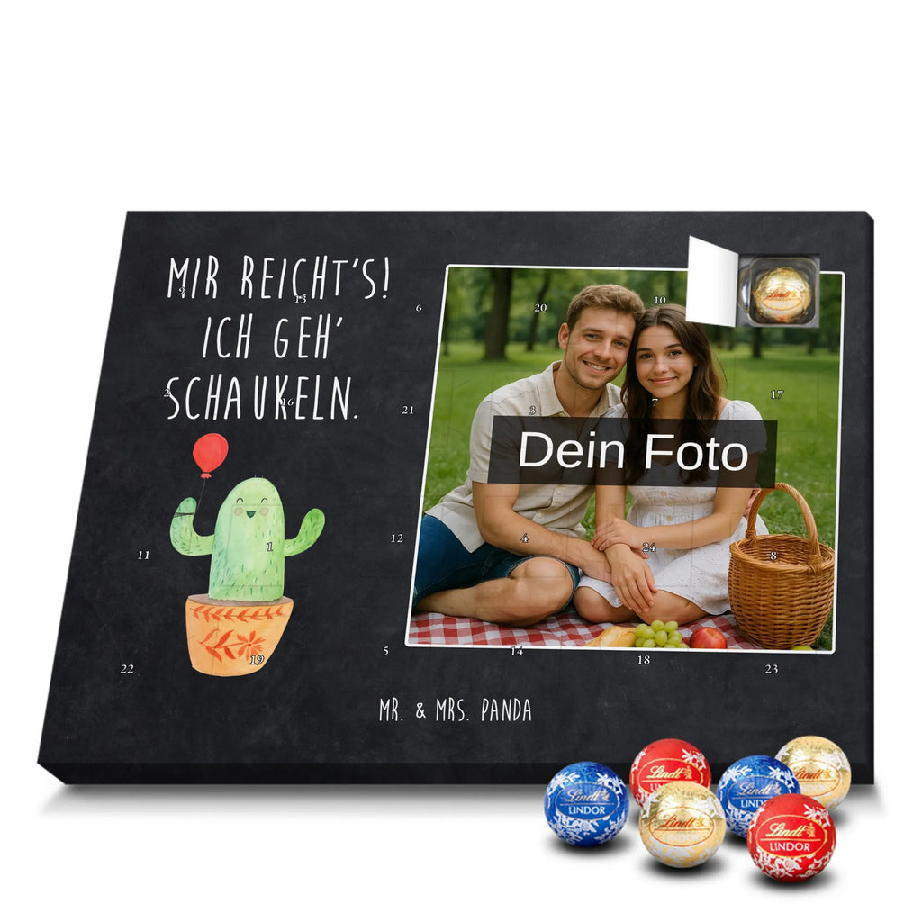  Kaktus balon Personalisierter Schoko Foto Adventskalender, Kakteen, Kaktus, Stress, Neustart, Büroalltag, Büro, Freude, Luftballon, Freund, Prüfung, Freundin, Ausbildung