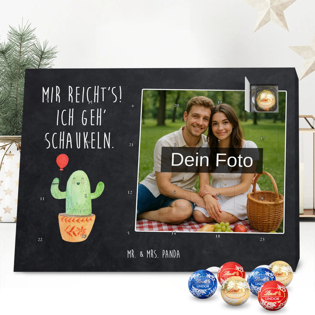  Kaktus balon Personalisierter Schoko Foto Adventskalender, Kakteen, Kaktus, Stress, Neustart, Büroalltag, Büro, Freude, Luftballon, Freund, Prüfung, Freundin, Ausbildung
