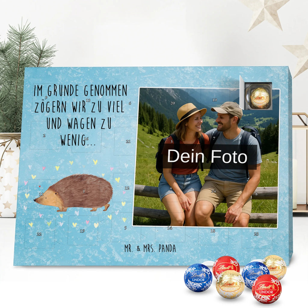 Personalisierter Schoko Foto Adventskalender Igel Herzen Personalisierter Schoko Foto Adventskalender, Gute Laune, Lustige Sprüche, Tiere, Tiermotive, Vertrauen, Leben, Liebe, Herz, Herzen, Kuss, Igel