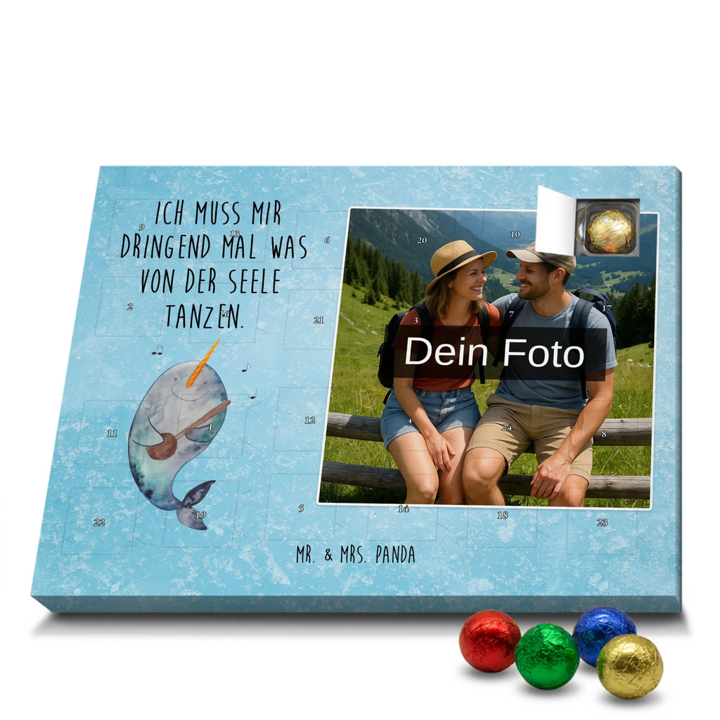Personalisierter Schoko Foto Adventskalender Narwal Gitarre Personalisierter Schoko Foto Adventskalender, Meerestiere, Urlaub, Meer, Tanzen, Narwal, Probleme, Gitarre, Problemlösung, Gespräche, Frust, Wal