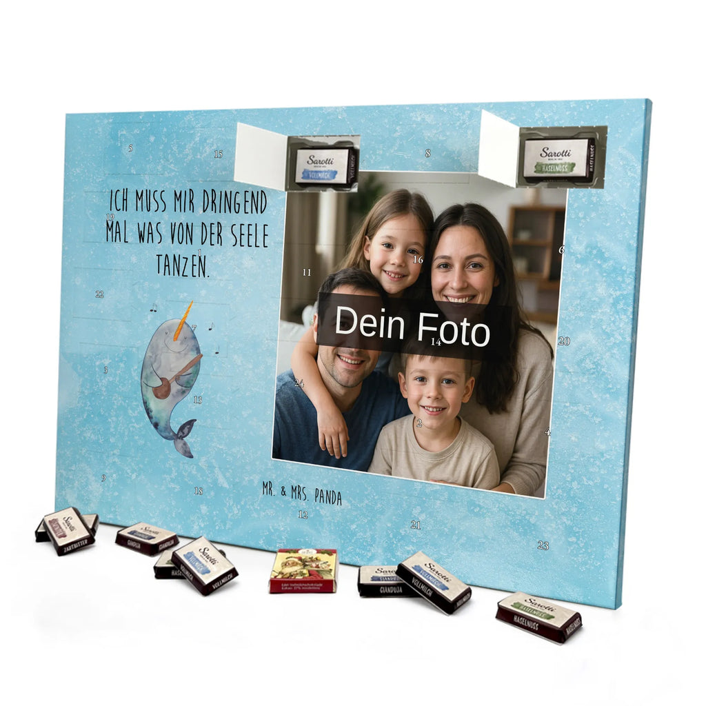 Personalisierter Schoko Foto Adventskalender Narwal Gitarre Personalisierter Schoko Foto Adventskalender, Meerestiere, Urlaub, Meer, Tanzen, Narwal, Probleme, Gitarre, Problemlösung, Gespräche, Frust, Wal