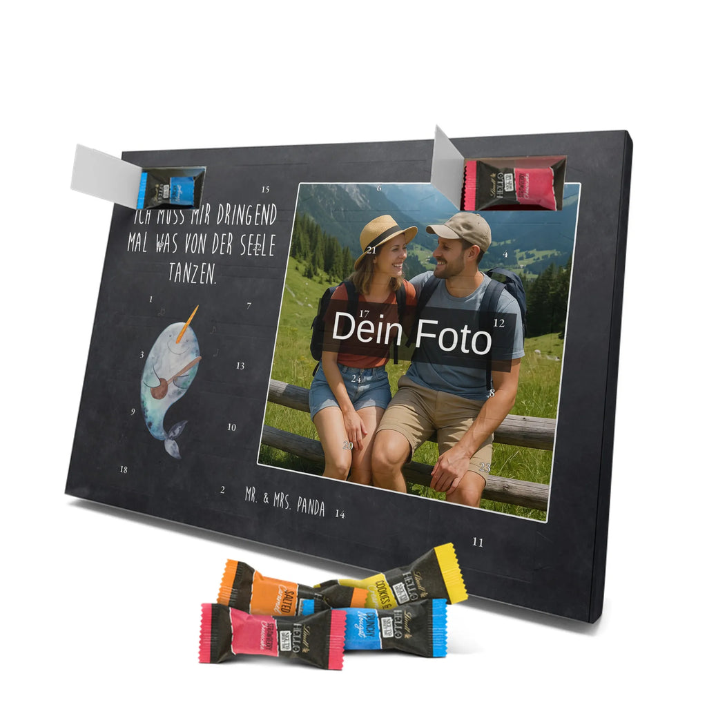 Personalisierter Schoko Foto Adventskalender Narwal Gitarre Personalisierter Schoko Foto Adventskalender, Meerestiere, Urlaub, Meer, Tanzen, Narwal, Probleme, Gitarre, Problemlösung, Gespräche, Frust, Wal