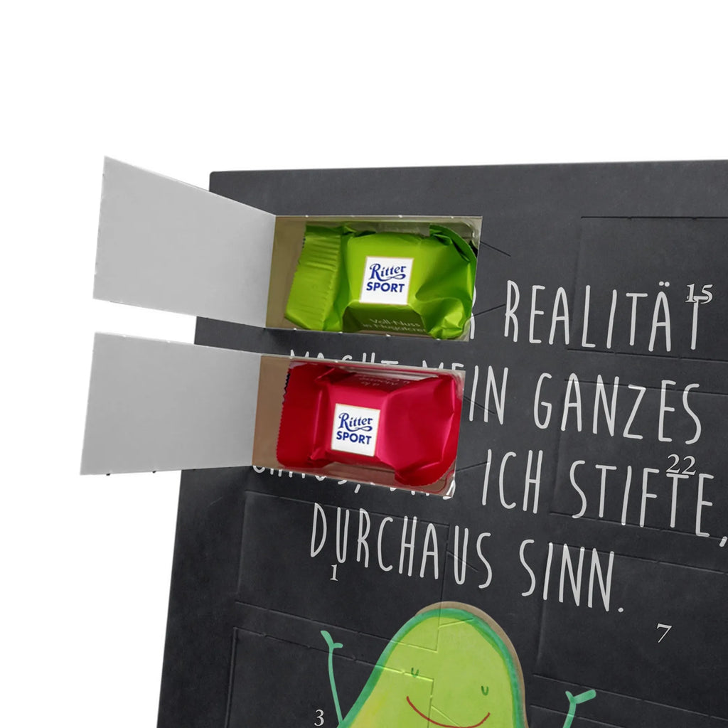  avocado Happy Personalisierter Schoko Foto Adventskalender, Gesund, Veggie, Avocado, Vegan, Chaos
