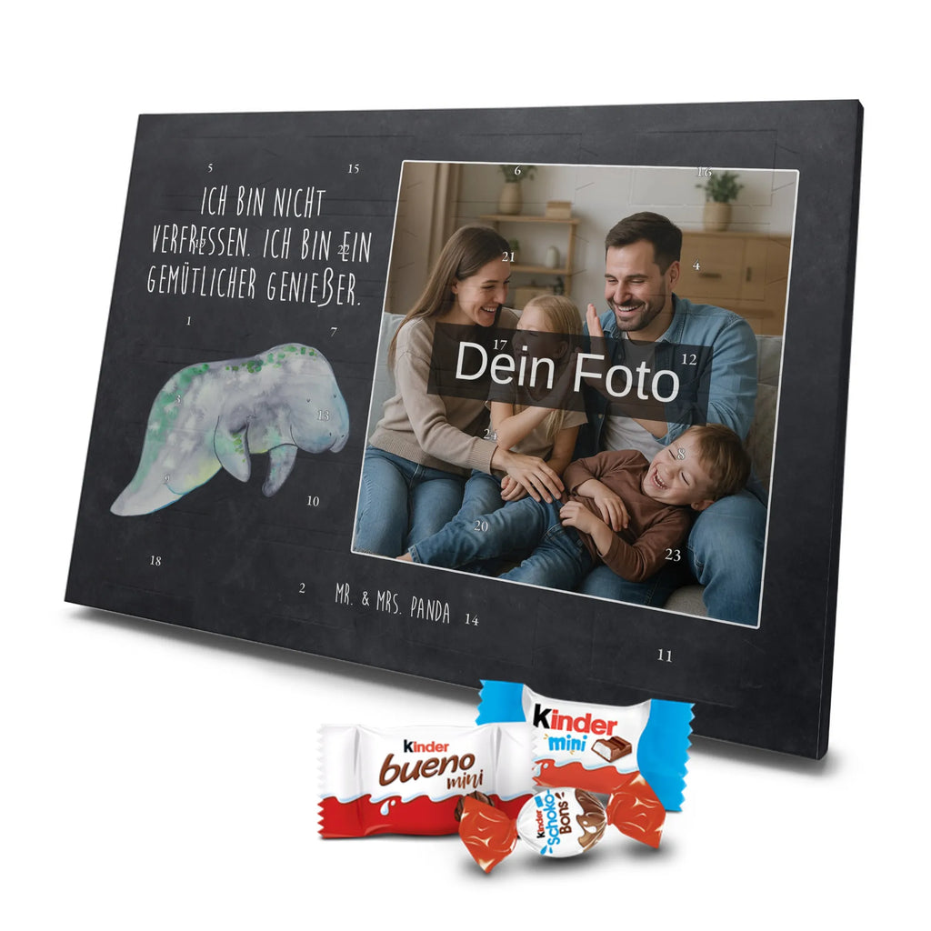 Personalisierter Schoko Foto Adventskalender Seekuh Chillen Personalisierter Schoko Foto Adventskalender, Meerestiere, Urlaub, Meer, Seekühe, Seekuh, Abnehmen, Diät, Zucker, Süßigkeiten, Diätwahn, Essen