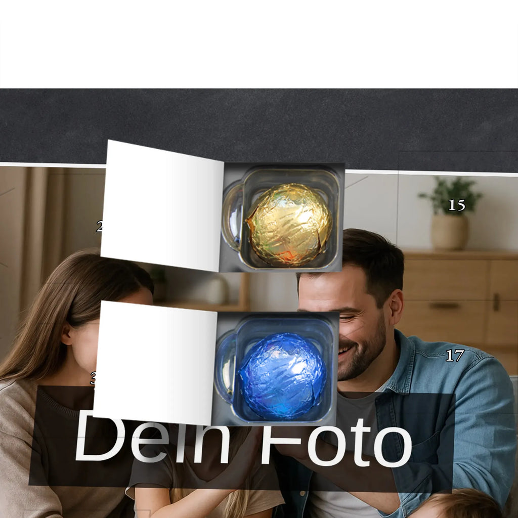 Personalisierter Schoko Foto Adventskalender Axolotl Hurra Personalisierter Schoko Foto Adventskalender, Molch, Axolotl, Lurche, Axolot, Schwanzlurch, Fröhlich, Spaß, Motivation, Freude, Zufriedenheit, Lurch