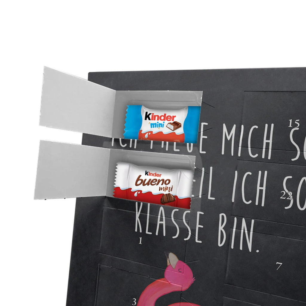  Flamingo Duma Personalisierter Schoko Foto Adventskalender, Flamingo, Schwester, Tochter, Beste Freundin, Selbstliebe, Selbstakzeptanz, Freundin, Mama, Freude, Stolz