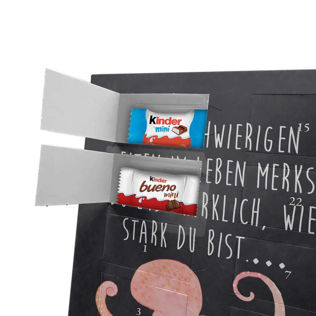 Personalisierter Schoko Foto Adventskalender Tintenfisch Personalisierter Schoko Foto Adventskalender, Gute Laune, Lustige Sprüche, Tiere, Tiermotive, Meer, Meerestier, Arme, Krake, Ozean, Wasser, Tintenfisch