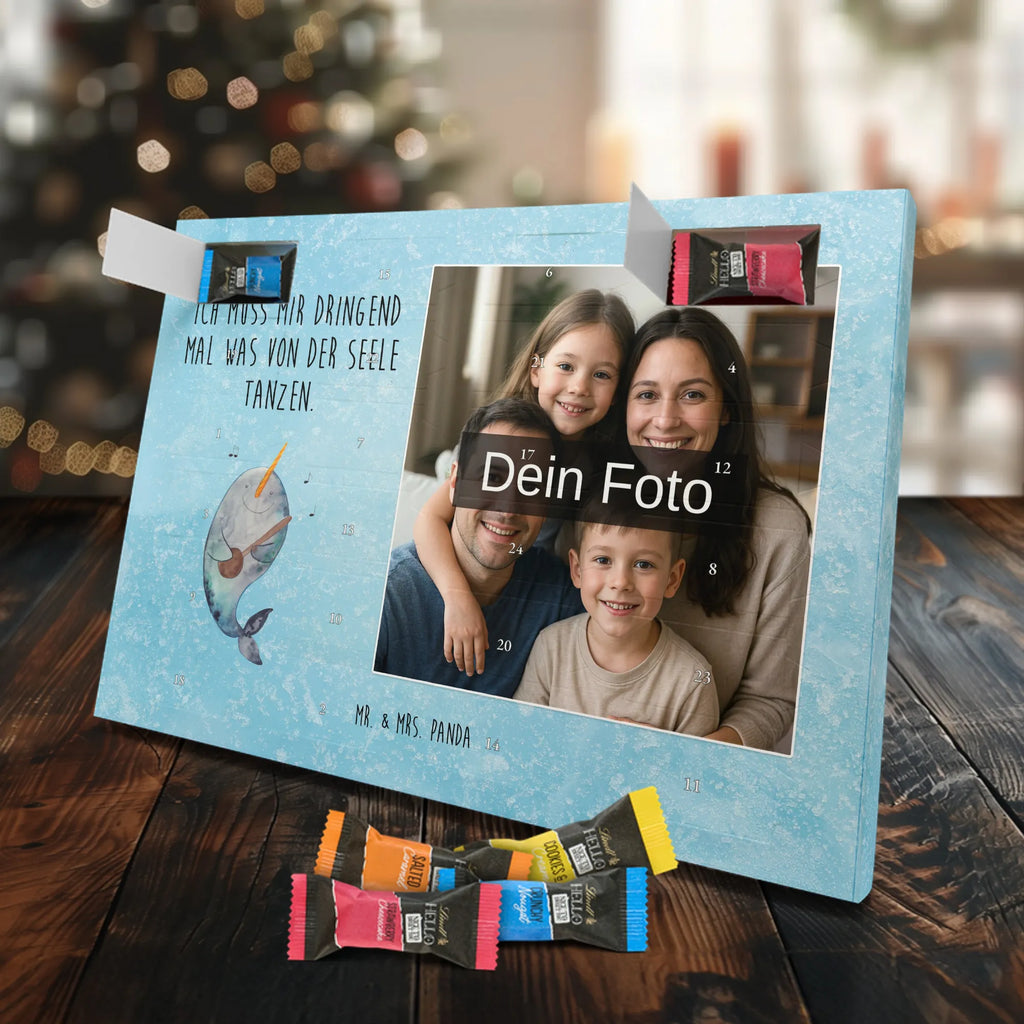 Personalisierter Schoko Foto Adventskalender Narwal Gitarre Personalisierter Schoko Foto Adventskalender, Meerestiere, Urlaub, Meer, Tanzen, Narwal, Probleme, Gitarre, Problemlösung, Gespräche, Frust, Wal